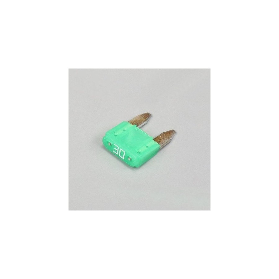 Service Moto Pieces|Fusible - Mini - 30A - Vert - Lg. 11mm|Fusible|0,40 €