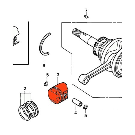 Moteur - Piston - (+0.00) - NPS50 - 