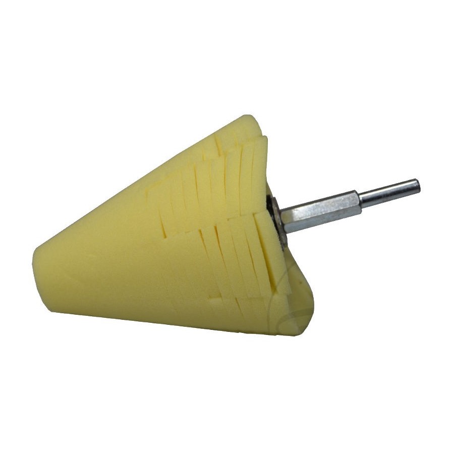 Polissage -  Cone - ø 80 mm - Mousse Dure