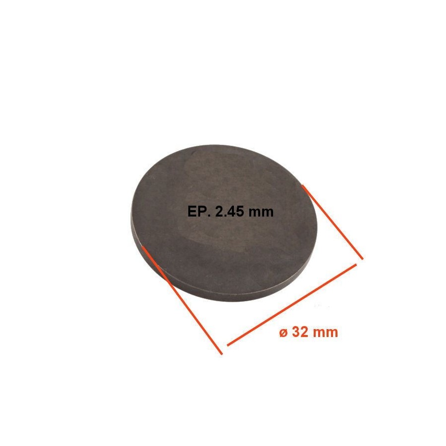 Moteur - Pastille - EP. 2.45 - ø 32 mm - 12037-056 - Jeux aux soupapes Moteur - Pastille - EP. 2.45 - ø 32 mm - 12037-056 - Jeux aux soupapes
