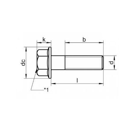 Visserie - M8 x12mm - Noircie -  130BB-0812