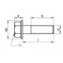 Visserie - M8 x12mm - Noircie -  130BB-0812