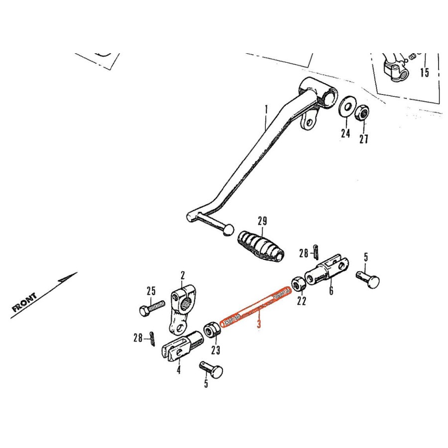 Service Moto Pieces|Robinet Essence - Joint plat - ø11 x16 mm|1969 - CB250 K|7,20 €