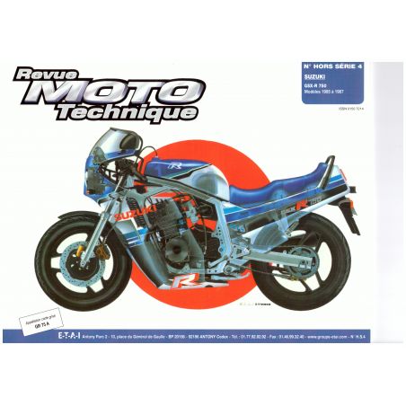 RTM - N° 4 Hors serie - GSXR-750 - Revue Technique moto