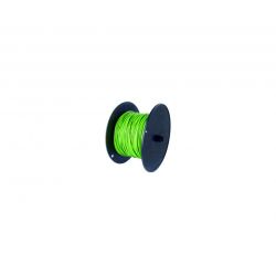Cable - Fil electrique - 0.75mm2 - VERT - 5 metres