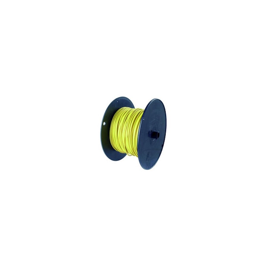 Fil Electrique - 1.50mm2 - JAUNE - 5 metres