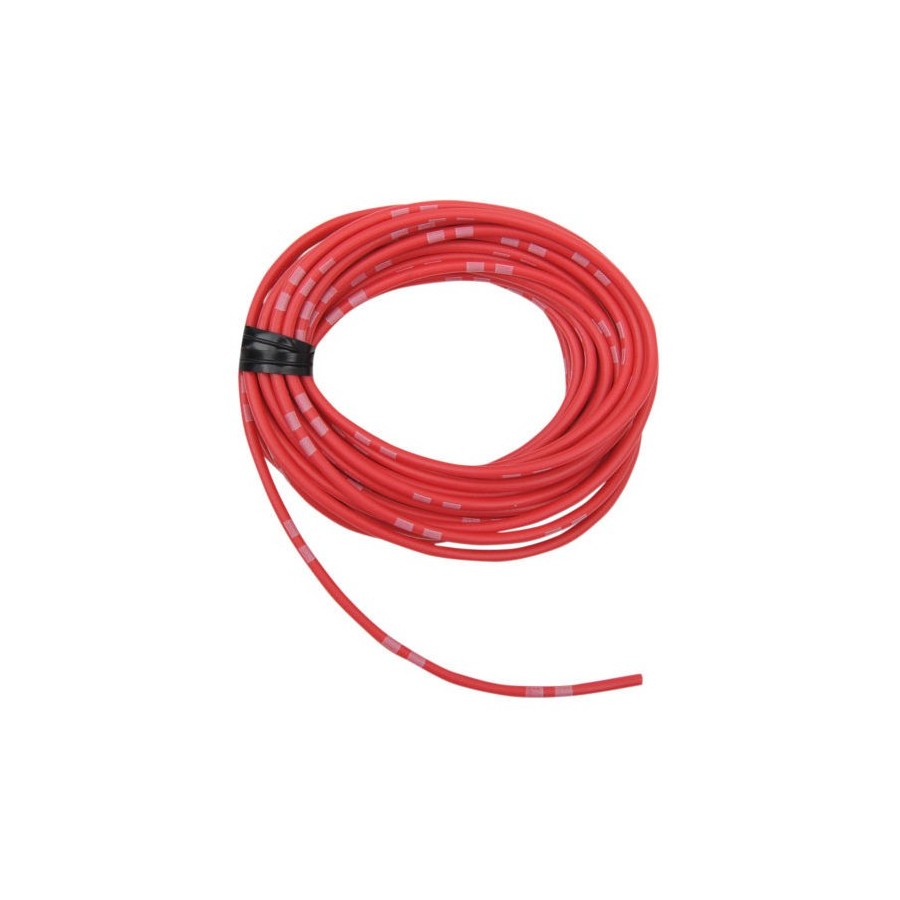 Fil Electrique - 0.75mm2 - Rouge/Blanc - 4 metres