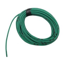 Cable - 0.75mm2 - Fil electrique - Vert/Noir - 4 metres