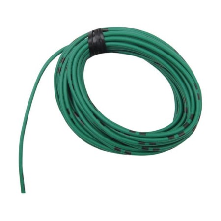 Fil Electrique - 0.75mm2 - Vert/Noir - 4 metres