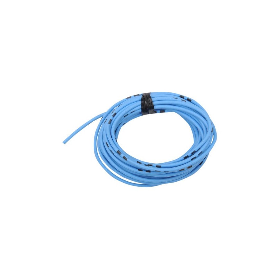 Fil Electrique - 0.75mm2 - Bleu/Noir - 4 metres