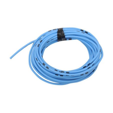 Fil Electrique - 0.75mm2 - Bleu clair, Noir - 4 metres
