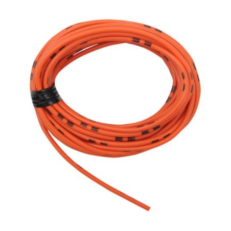Fil Electrique - 0.75mm2 - Orange/Noir - 4 metres