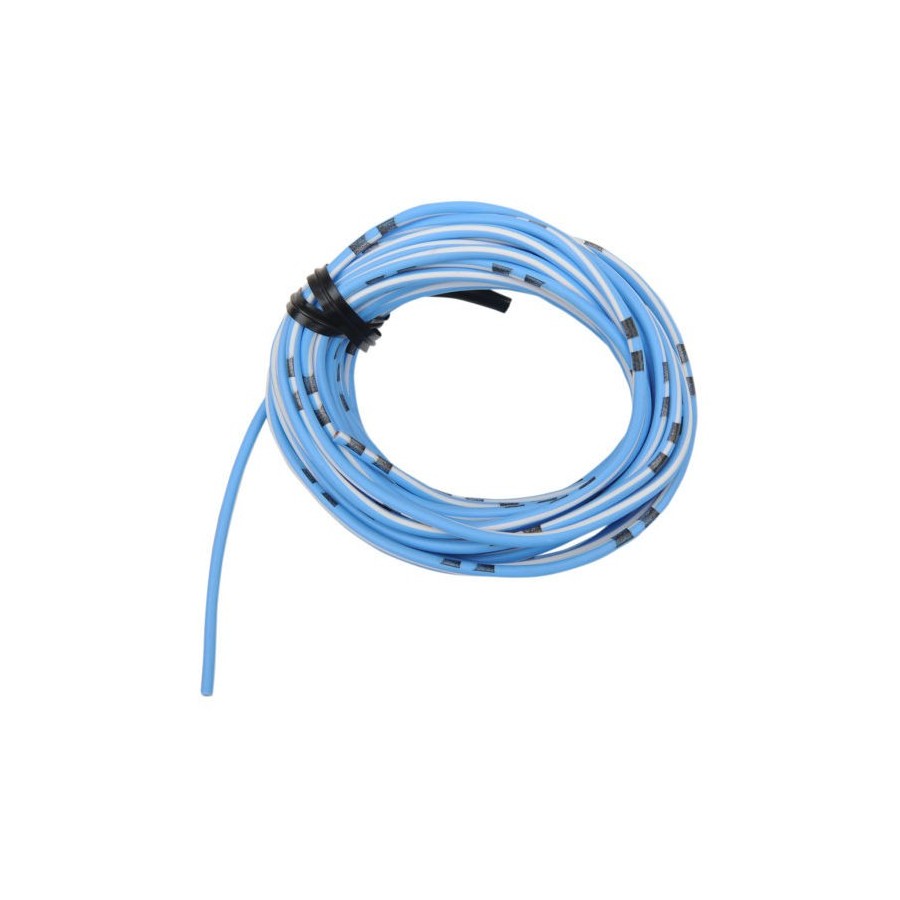 Service Moto Pieces|Fil Electrique - 0.75mm2 - Bleu/Noir - 4 metres|Fil Electrique 0.75mm2|12,56 €