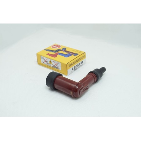 Anti-parasite - NGK - LB-05 FR - 90° - (LB05F) - Rouge