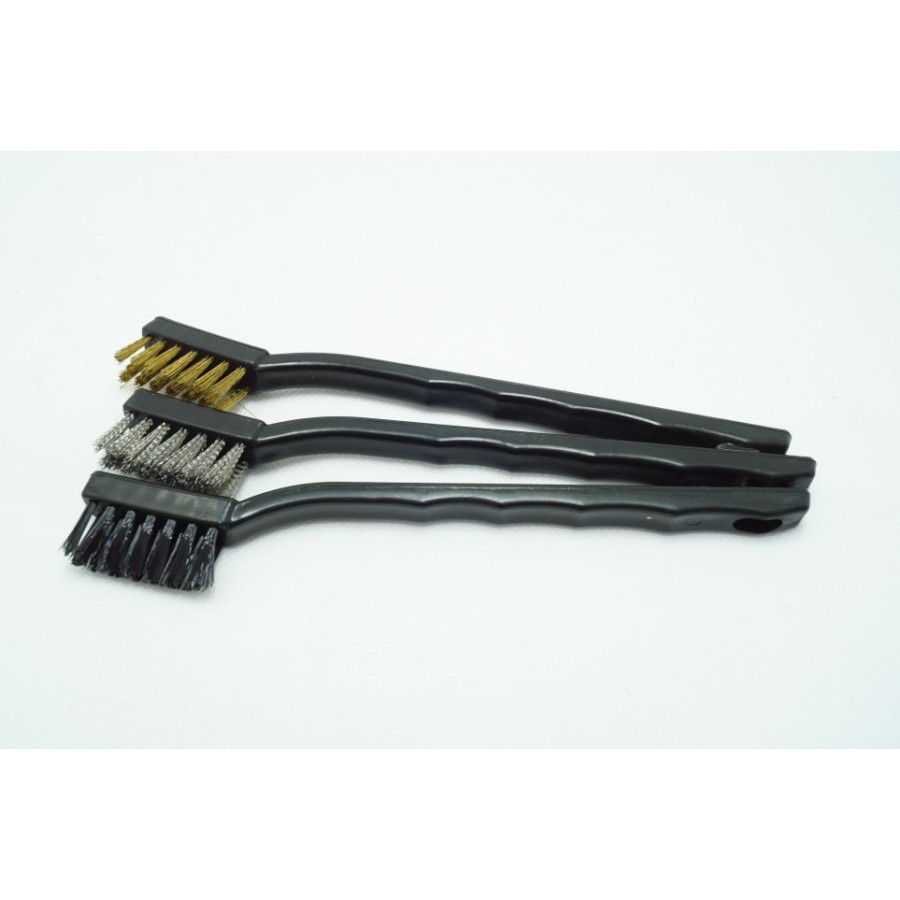 Brosse de nettoyage - Acier-Laiton-Nylon