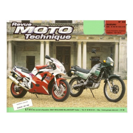 RTM - N° 89 - GSX-R 750 W - 1992-1993 - Version PDF - Revue Technique Moto