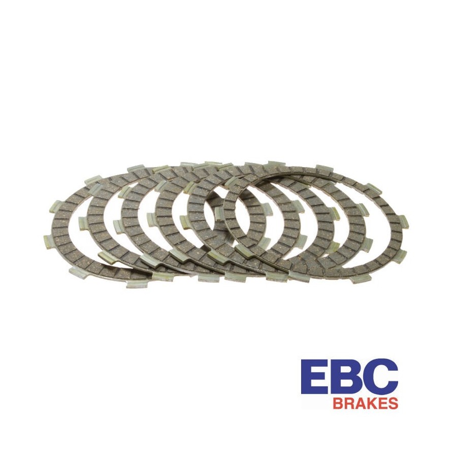 Service Moto Pieces|Embrayage - Disques garnis - EBC - VT500C/E - NS125 - NSR125|Disque - Garni - Lisse |55,90 €