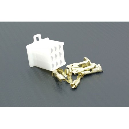 Service Moto Pieces|Connecteur - Femelle - 9 broches ( ML110) + cosse|Connecteur - Cosses|5,90 €