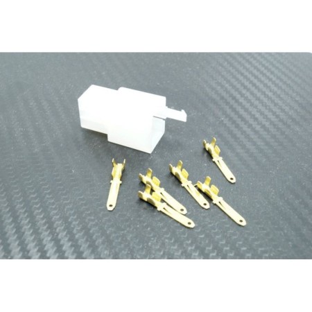 Service Moto Pieces|Connecteur - Male - 6 broches ( ML110) + cosse|Connecteur - Cosses|2,60 €