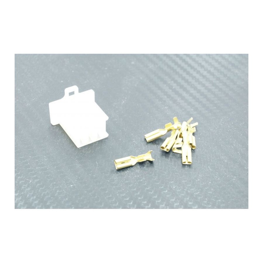 Service Moto Pieces|Connecteur - Femelle - 6 broches ( ML110) + cosse|Connecteur - Cosses|2,60 €