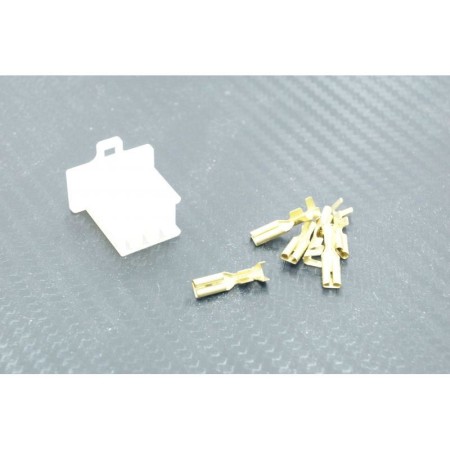 Service Moto Pieces|Connecteur - Femelle - 6 broches ( ML110) + cosse|Connecteur - Cosses|2,60 €