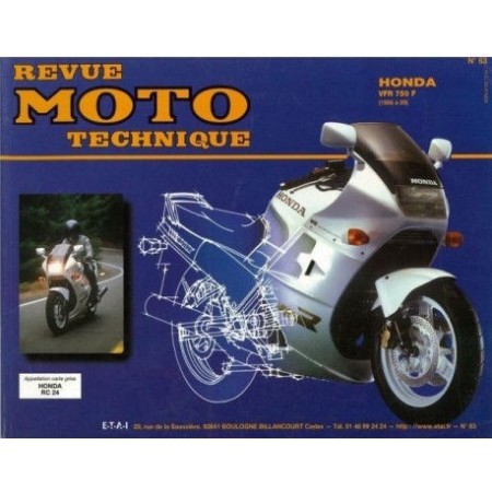 RTM - N° 63 - VFR750 - (RC24) - Revue Technique moto - Version PDF