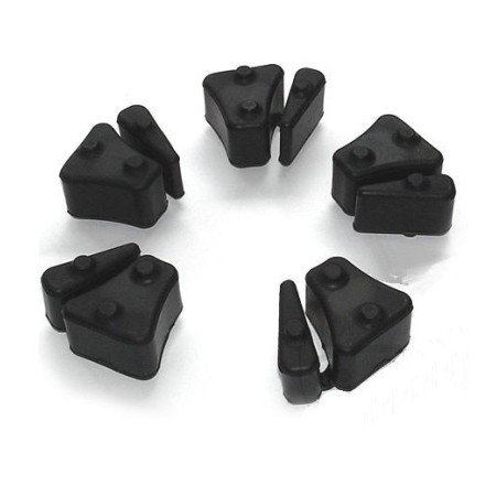 Transmission - Couronne - Silent bloc - amortisseur de couple - VTR1000 - XL1000V  varadeo