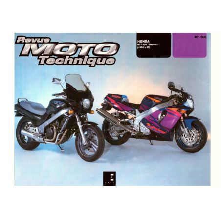 RTM - N°  92 - NTV650 - (RC33) - Version PDF - Revue Technique Moto