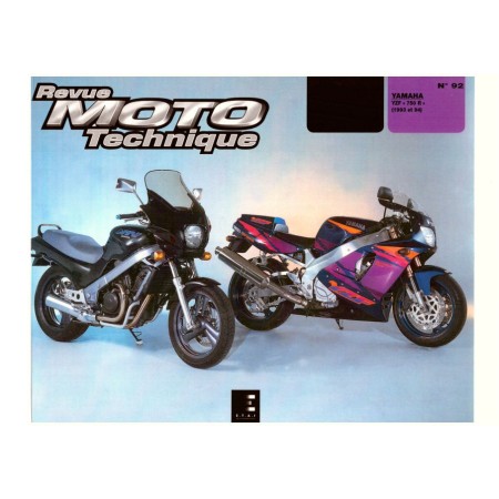 Service Moto Pieces|RTM - N° 92 - YZF750 R - 1993-94 - Version PDF - Revue Technique Moto|Yamaha|10,00 €