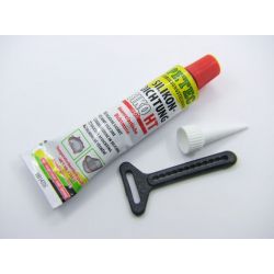 Pate a joint - PETEC - Silicone Rouge - 260°C - 70ml