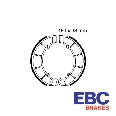 Frein - Garniture - Machoire - 180x38mm - EBC - 43120-393-000