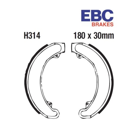 Frein - Machoire - Avant - 180x30 - EBC H314 - CB250K / CB350K