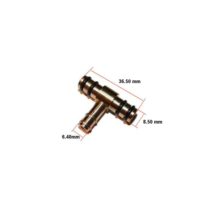 Service Moto Pieces|Durite - essence - Embout - Raccord en L -  ø 5.00 mm|Raccord - Joint de liaison|1,30 €