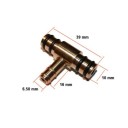 Carburateur - raccord - TE de liaison - Z900 / Z1000