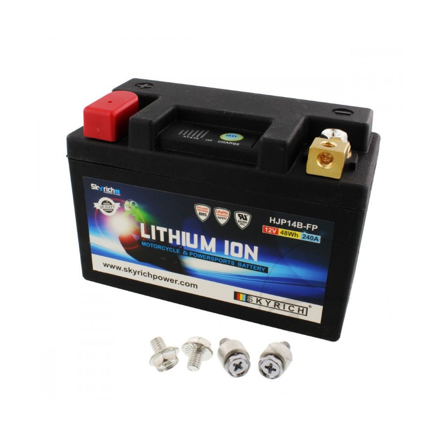 Service Moto Pieces|Batterie - Lithium- Skyrich - HJP14B-FP - (YTZ10S) - 12A-A|Batterie - Lithium|186,30 €