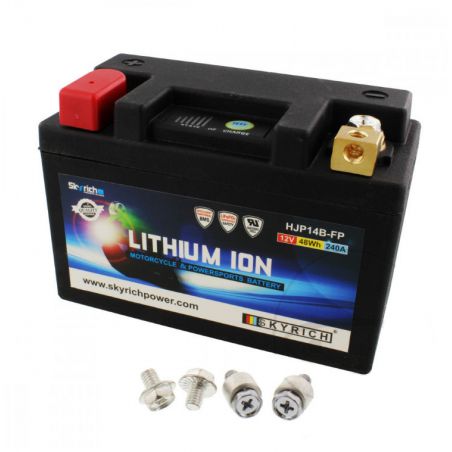 Service Moto Pieces|Batterie - Lithium- Skyrich - HJP14B-FP - (YTZ10S) - 12A-A|Batterie - Lithium|186,30 €