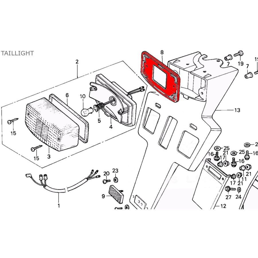 Service Moto Pieces|1988 - MTX 125 RW