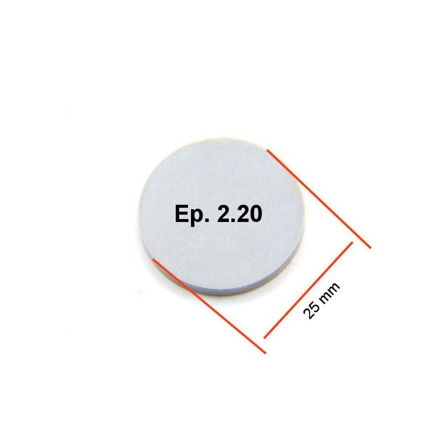 Moteur - Pastille 2.20 - ø 25mm - Jeux aux soupapes Moteur - Pastille 2.20 - ø 25mm - Jeux aux soupapes