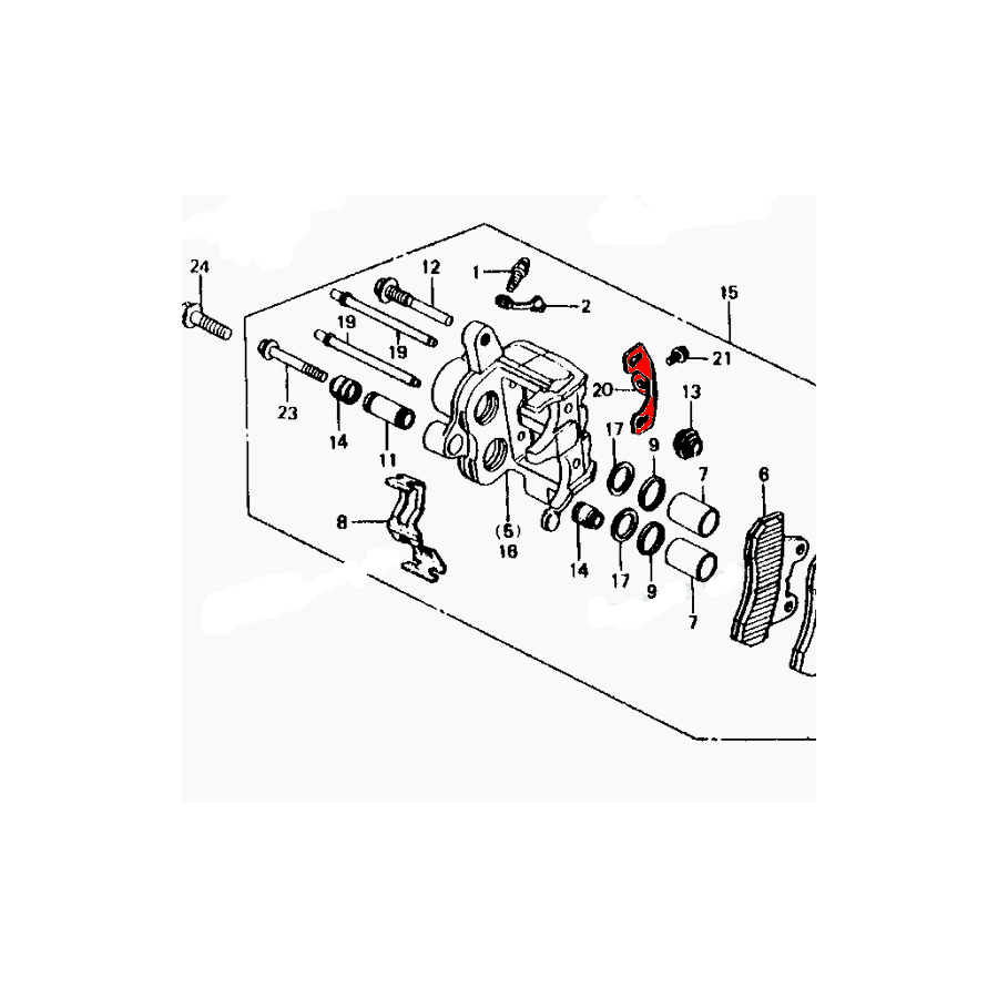 Service Moto Pieces|Transmission - Pignon - JTF-314 - 17 Dents|Chaine 525|22,50 €