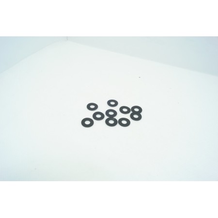 Rondelle - Plate - Nylon - ø 8.00 x16.00 - EP 0.80 mm - (x10) 