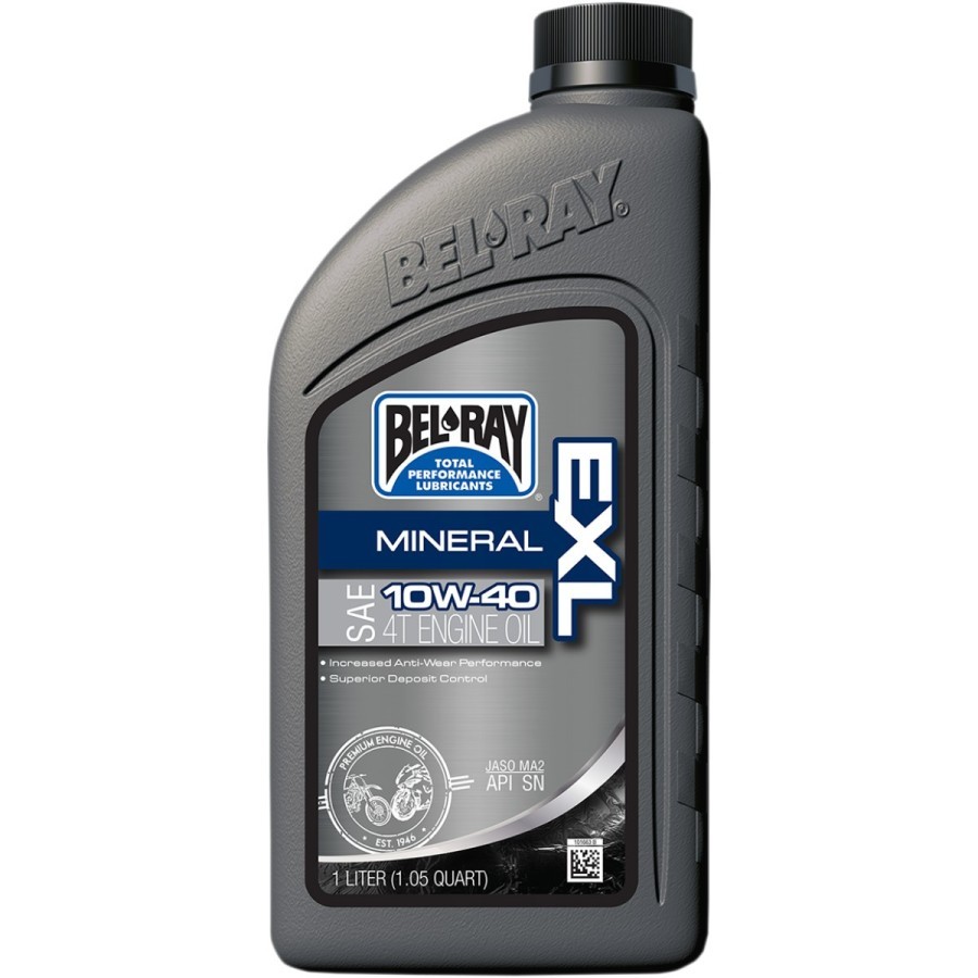 Huile -Moteur - BEL-RAY - EXL - Minerale - 10W40 - 1 Litre Huile -Moteur - BEL-RAY - EXL - Minerale - 10W40 - 1 Litre