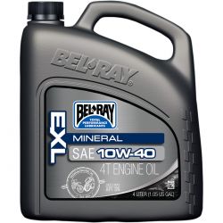 Huile -Moteur - BEL-RAY - EXL - Minerale - 10W40 - 4 Litres