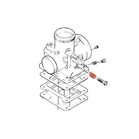 VM15/112 - Ressort de vis de reglage de ralenti 