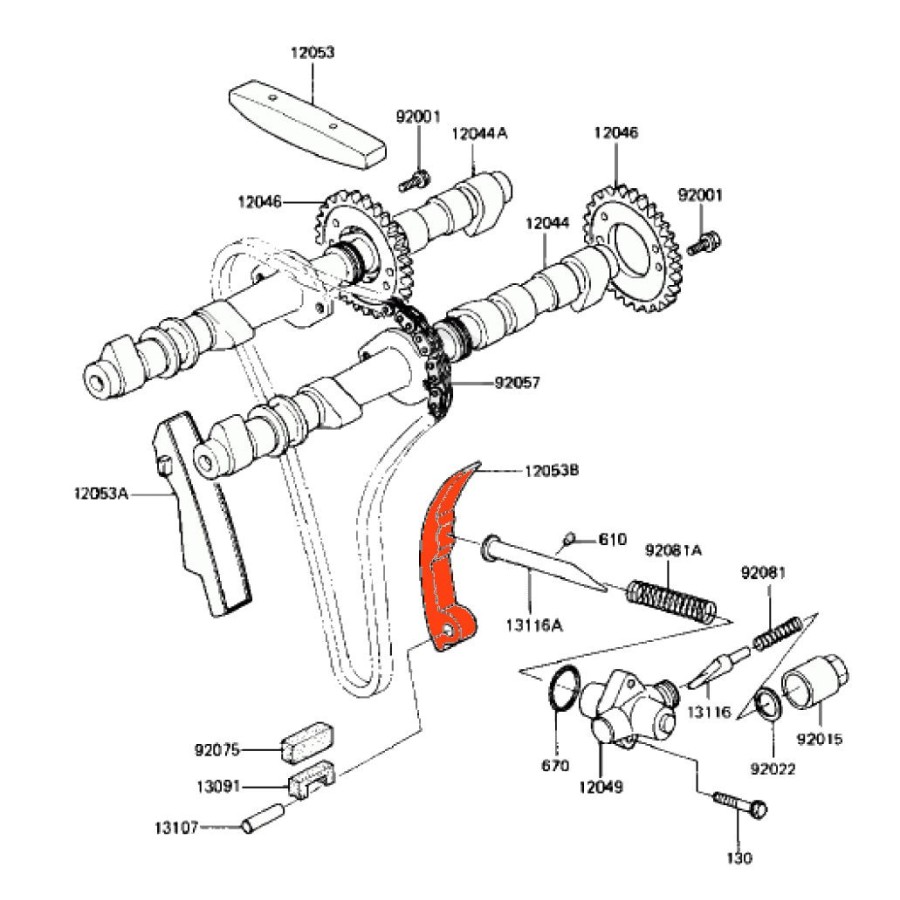 Service Moto Pieces|1982 - KZ1000 J