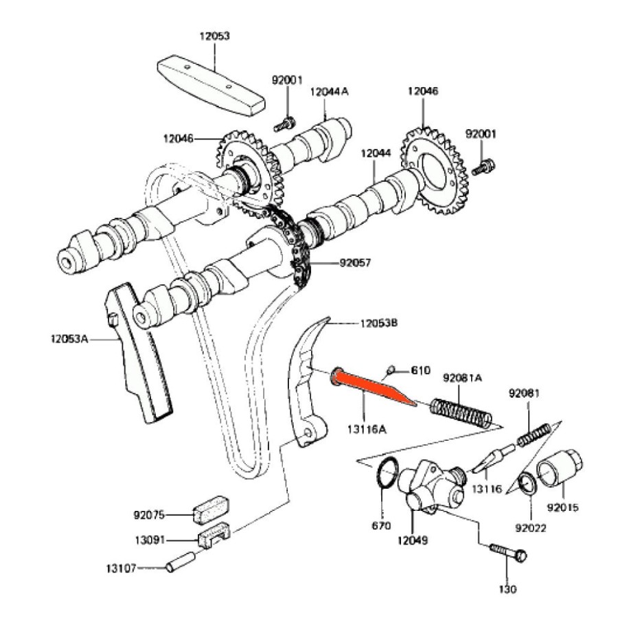 Service Moto Pieces|1981 - KZ1000J