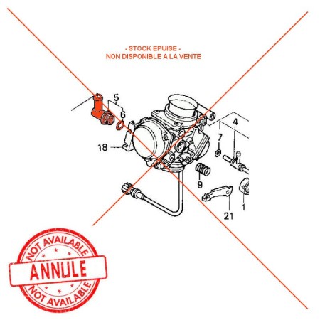 Carburateur - Jeu de raccord - CBR600 - 1999-2000