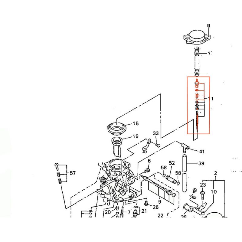 Service Moto Pieces|Carburateur - Kit Aiguille de boisseau - 5DM-1490J-00 - FZS600 FAZER - ... - |Kit carbu|59,90 €