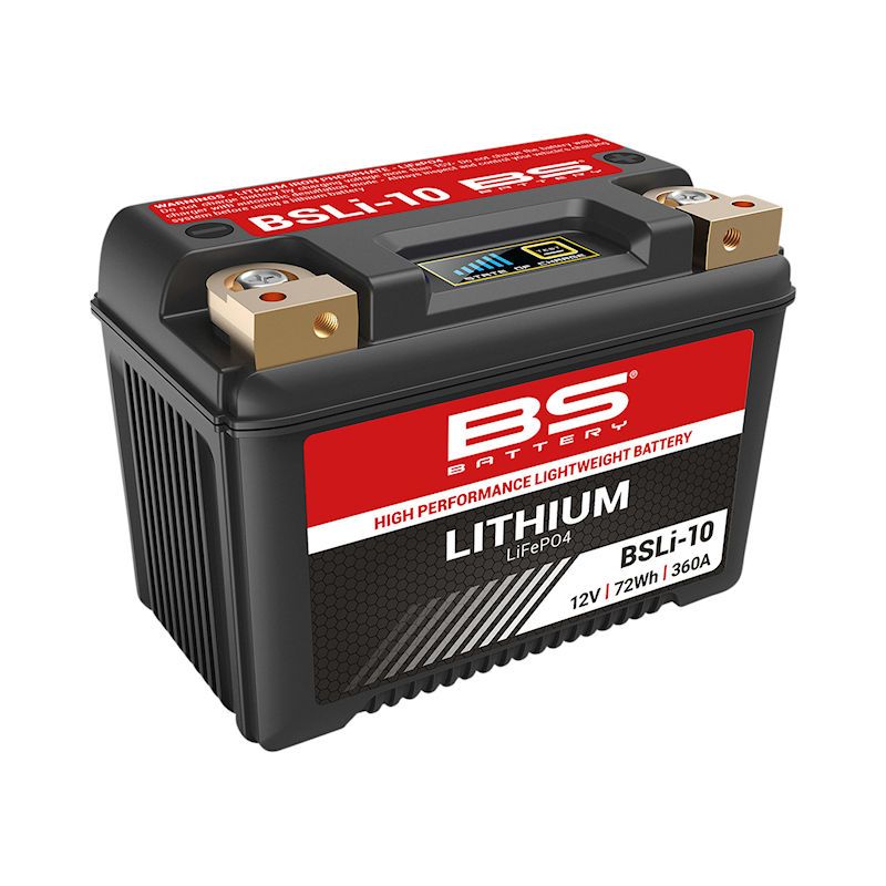 Service Moto Pieces|Batterie - 12v - Lithium - BSLI-10 - 150x87x105mm|Batterie - Lithium|285,20 €