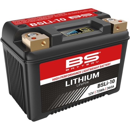 Service Moto Pieces|Batterie - 12v - Lithium - BSLI-10 - 150x87x105mm|Batterie - Lithium|285,20 €