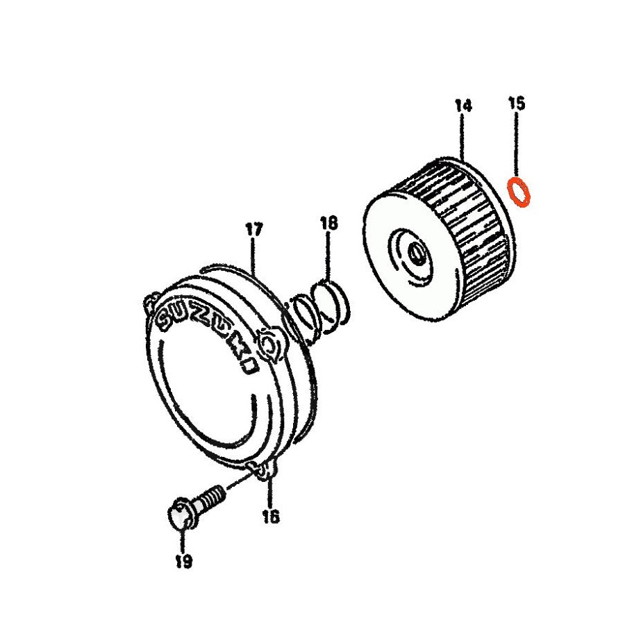 Service Moto Pieces|moteur - Joint spy - roue libre : 25X33X4-1 mm|Joint - Carter|6,30 €